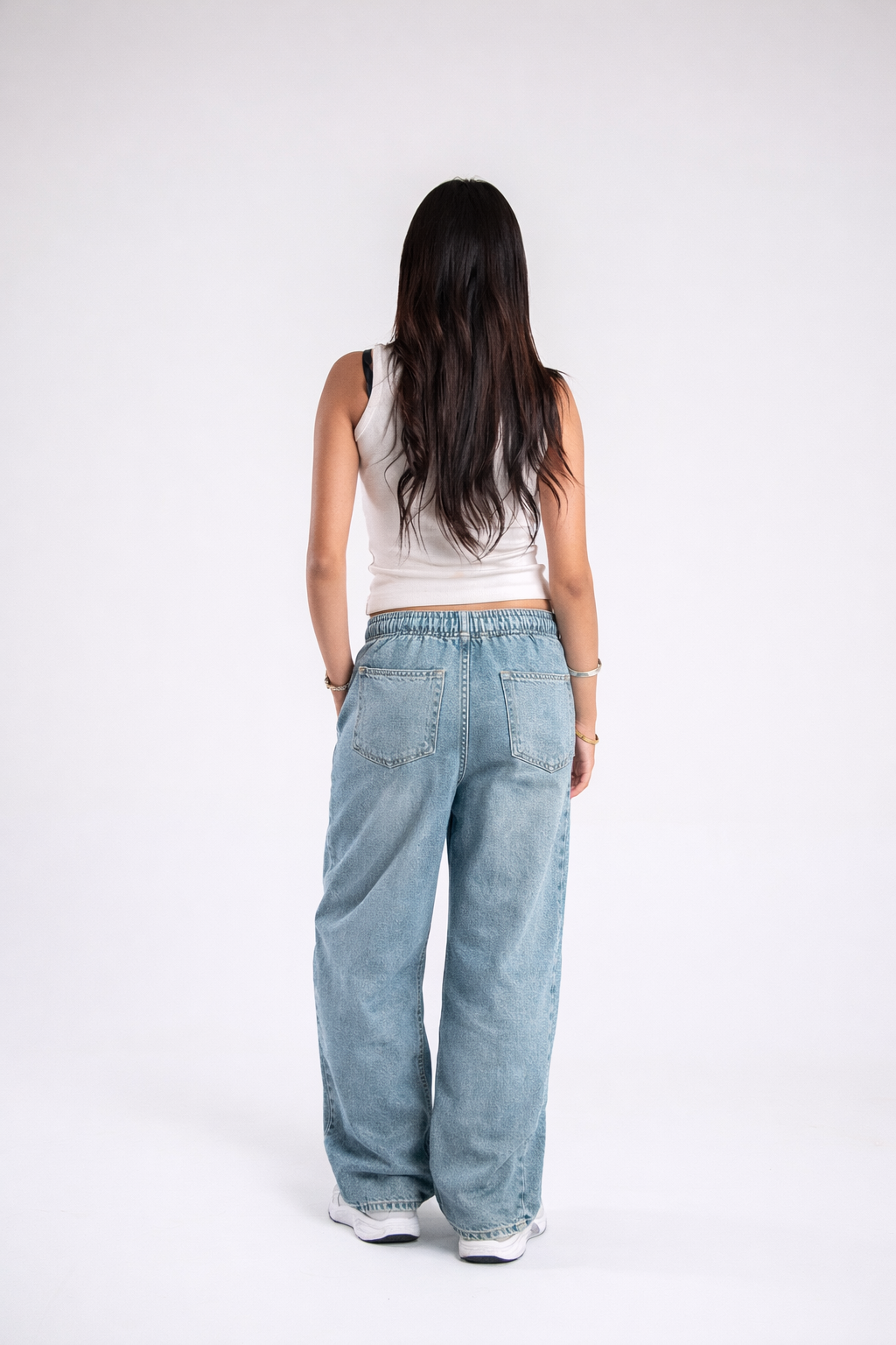 Freedom wide leg arctic blue.