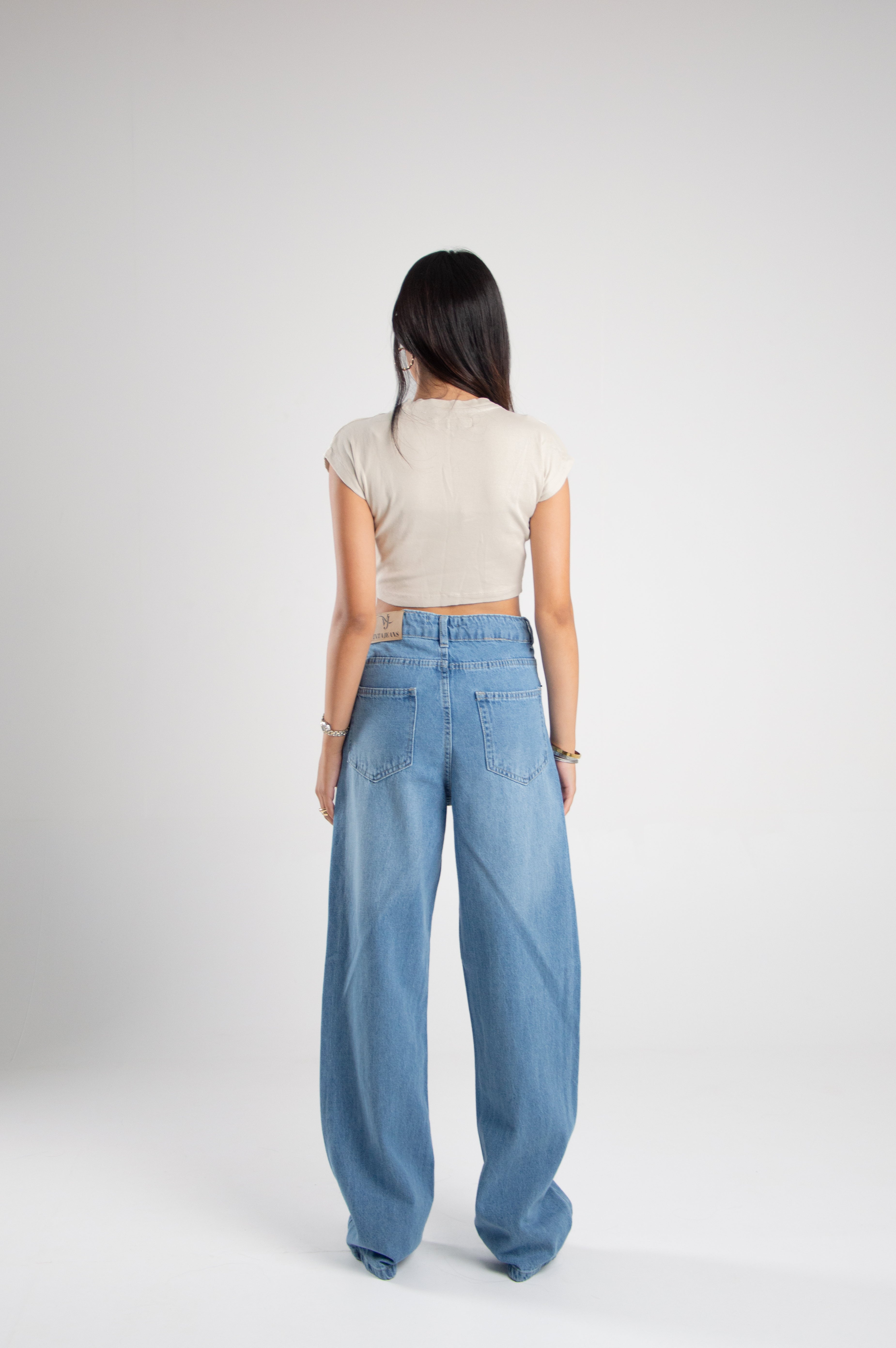 Wide Leg Rebel Blue