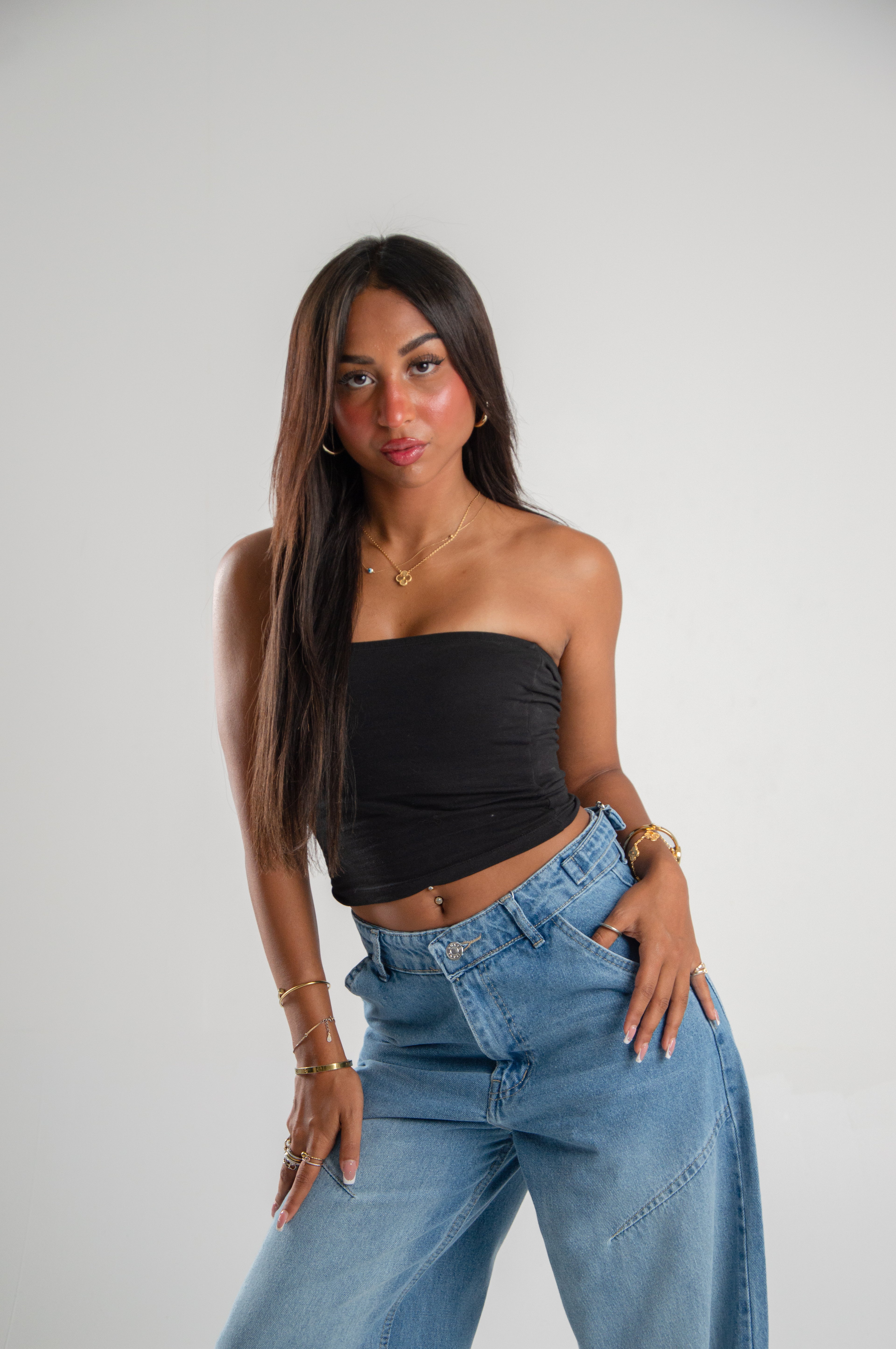 Over Size Vinta Light Blue