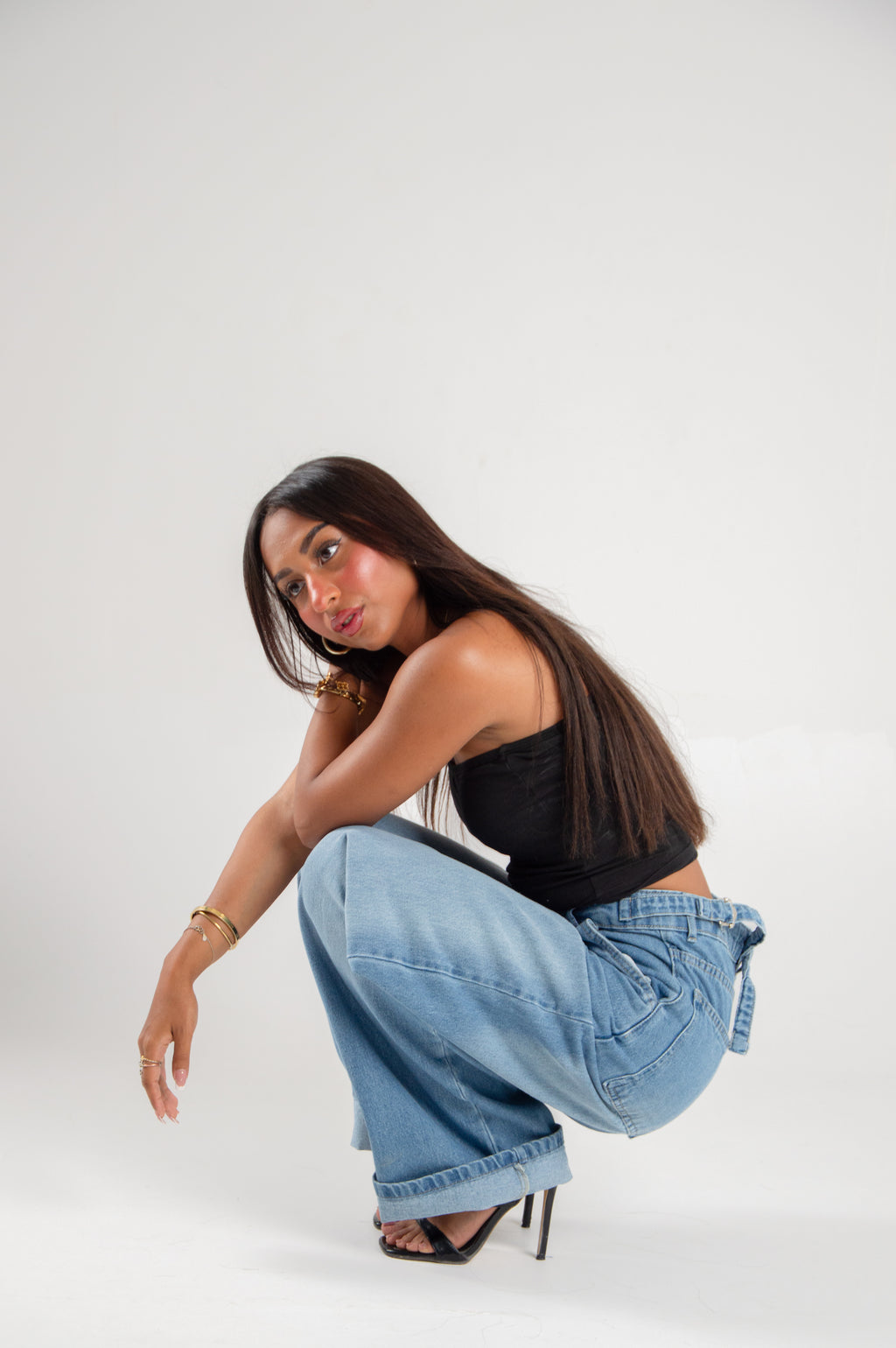 Over Size Vinta Light Blue