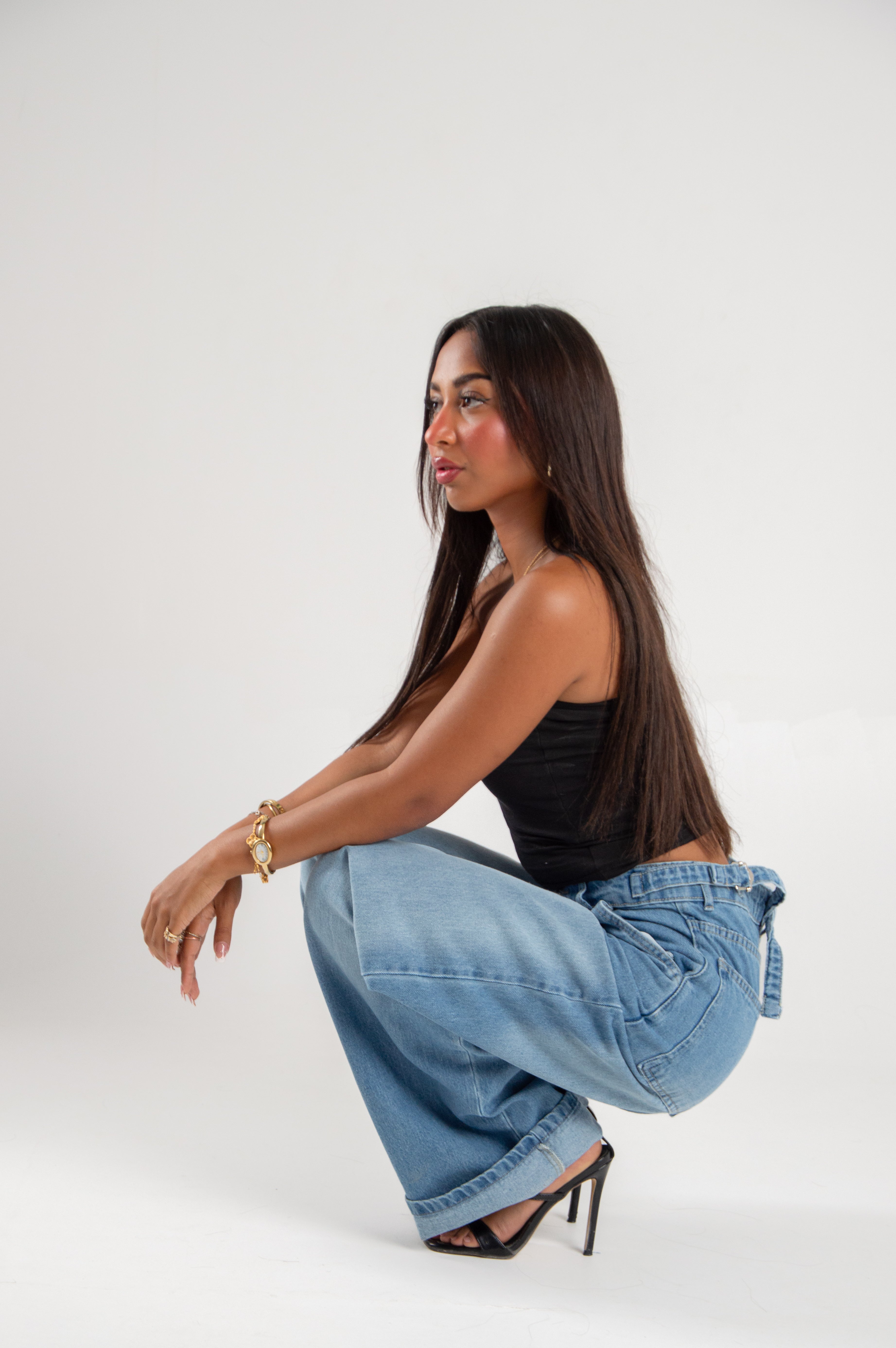 Over Size Vinta Light Blue