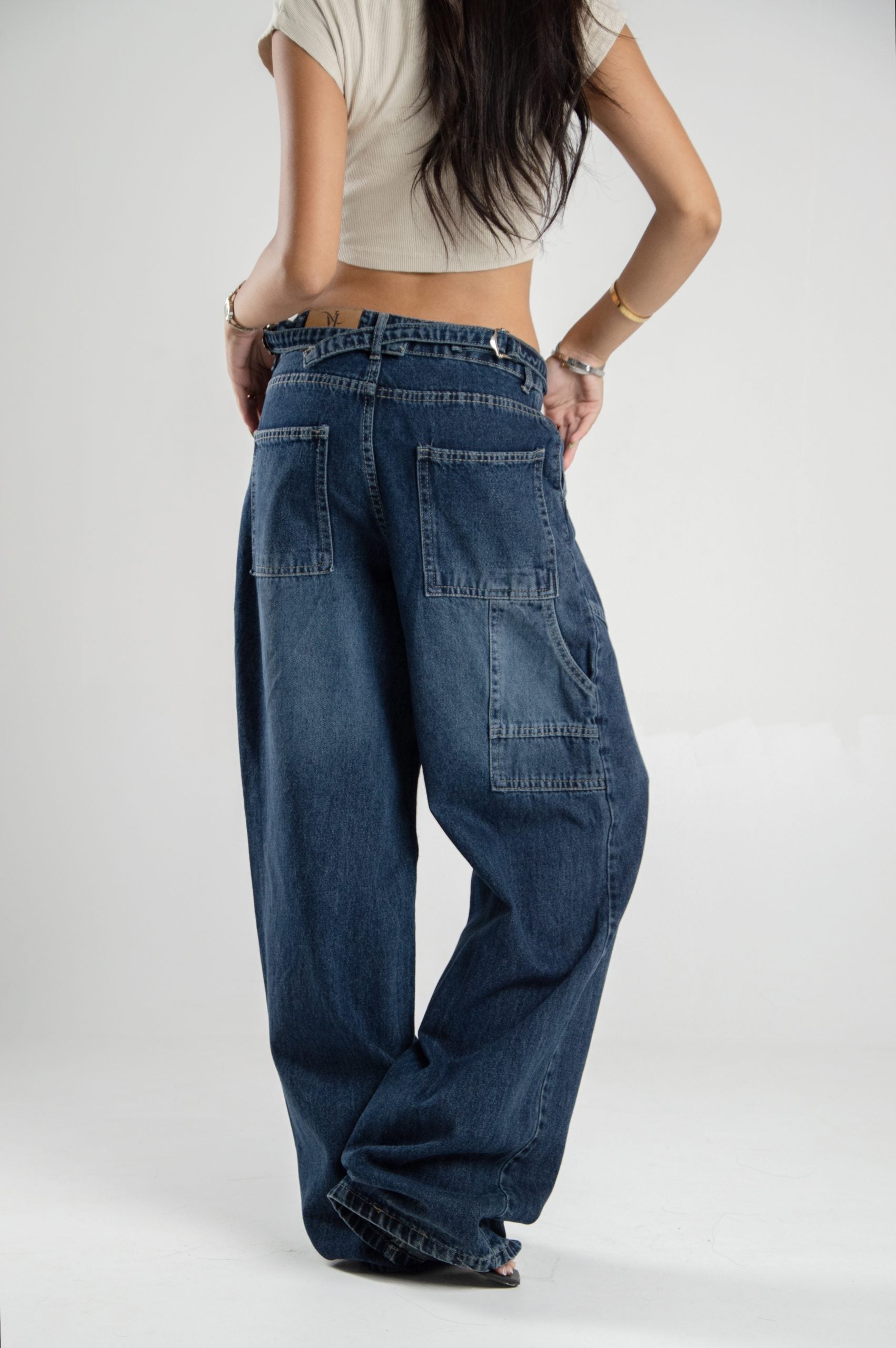 Oversize Vinta Dark Blue